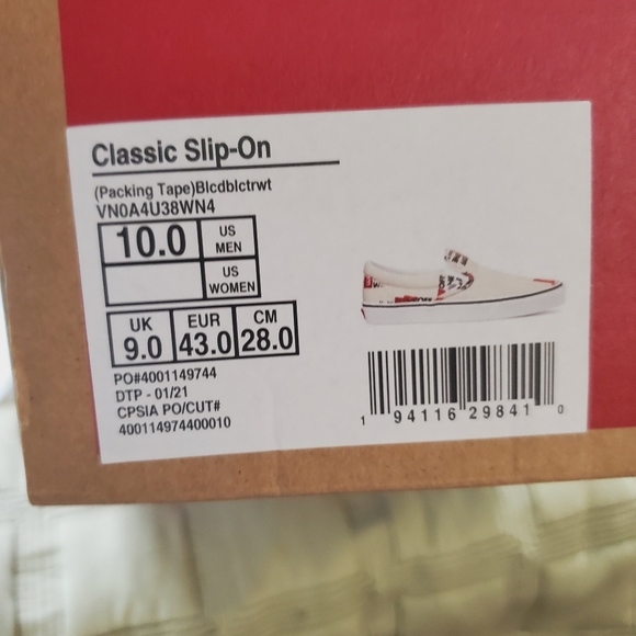 Vans Packing Tape Classic slip-on - Picture 4 of 13